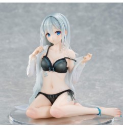 Original Character - PVC Statue 1/7 Silver-Haired Girl Sky Blue Morning Special Outfit Ver. by Fuumi Illustration 16 cm