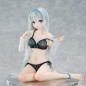 Original Character - Statuette 1/7 Silver-Haired Girl Sky Blue Morning Special Outfit Ver. by Fuumi Illustration 16 cm