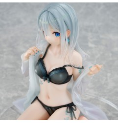 Original Character - Statuette 1/7 Silver-Haired Girl Sky Blue Morning Special Outfit Ver. by Fuumi Illustration 16 cm