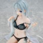 Original Character - Statuette 1/7 Silver-Haired Girl Sky Blue Morning Special Outfit Ver. by Fuumi Illustration 16 cm