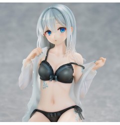 Original Character - PVC Statue 1/7 Silver-Haired Girl Sky Blue Morning Special Outfit Ver. by Fuumi Illustration 16 cm