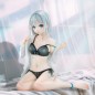Original Character - Statuette 1/7 Silver-Haired Girl Sky Blue Morning Special Outfit Ver. by Fuumi Illustration 16 cm