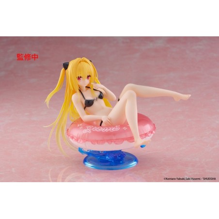 To Love-Ru Darkness - Statuette Aqua Float Girls Golden Darkness 10 cm