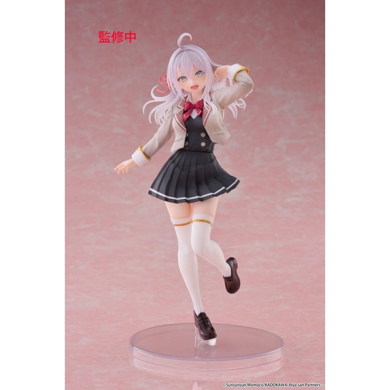 Alya Sometimes Hides Her Feelings in Russian - Coreful PVC Statue Alya School Uniform Ver. 18 cm