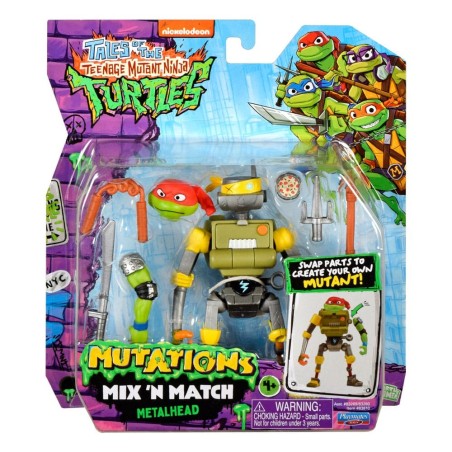 Teenage Mutant Ninja Turtles - Tales of the Mix 'n Match Action Figure Metalhead 12 cm