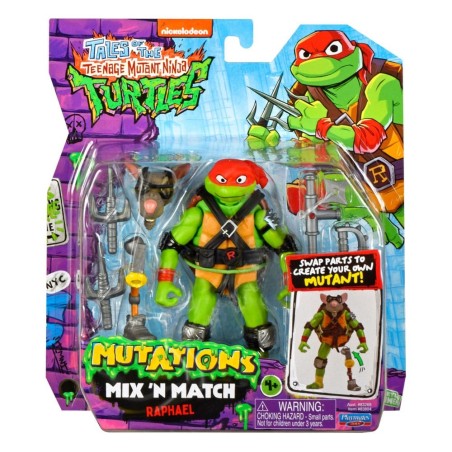 Tales of the Teenage Mutant Ninja Turtles : Légendes des Tortues Ninja - Figurine Mix 'n Match Raphael 12 cm