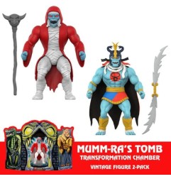 Cosmocats - Pack 2 figurines Vintage Collection Mumm-Ra's Tomb 14 cm