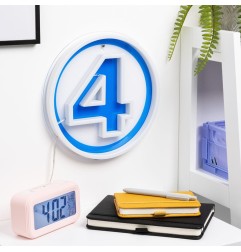 Marvel - Lampe murale LED Les 4 Fantastiques Logo Neon
