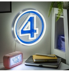Marvel - Lampe murale LED Les 4 Fantastiques Logo Neon