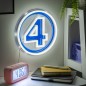 Marvel - Lampe murale LED Les 4 Fantastiques Logo Neon Marvel - Lampe murale LED Les 4 Fantastiques Logo Neon