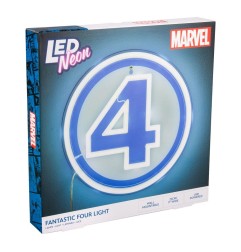 Marvel - Fantastic Four LED Wall Lamp Light Logo Neon