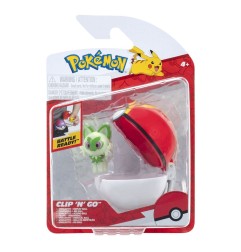 Pokémon - Clip'n'Go Poké Balls Sprigatito & Repeat Ball