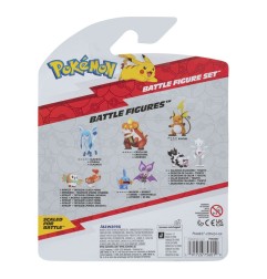 Pokémon - First Partner Battle Figure Set Figure 3-Pack Litleo, Pikachu & Floragato