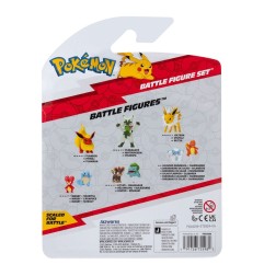 Pokémon - First Partner Battle Figure Set Figure 3-Pack Charmander, Trubbish & Poliwhirl