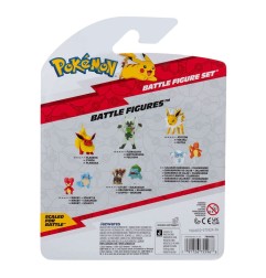Pokémon - First Partner Battle Figure Set Figure 3-Pack Magby, Pikachu & Gastly