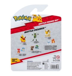 Pokémon - First Partner Battle Figure Set Figure 3-Pack Pichu, Machop, & Weavile