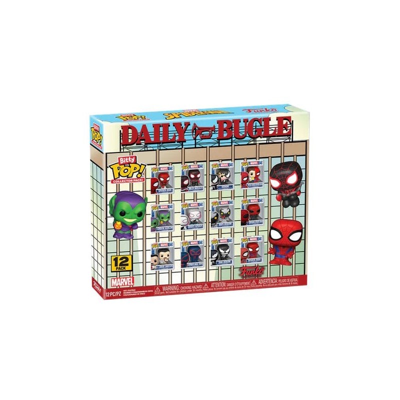 Spider-Man - Collector Box 12 figurines Spider-Man Bitty POP! 2,5 cm