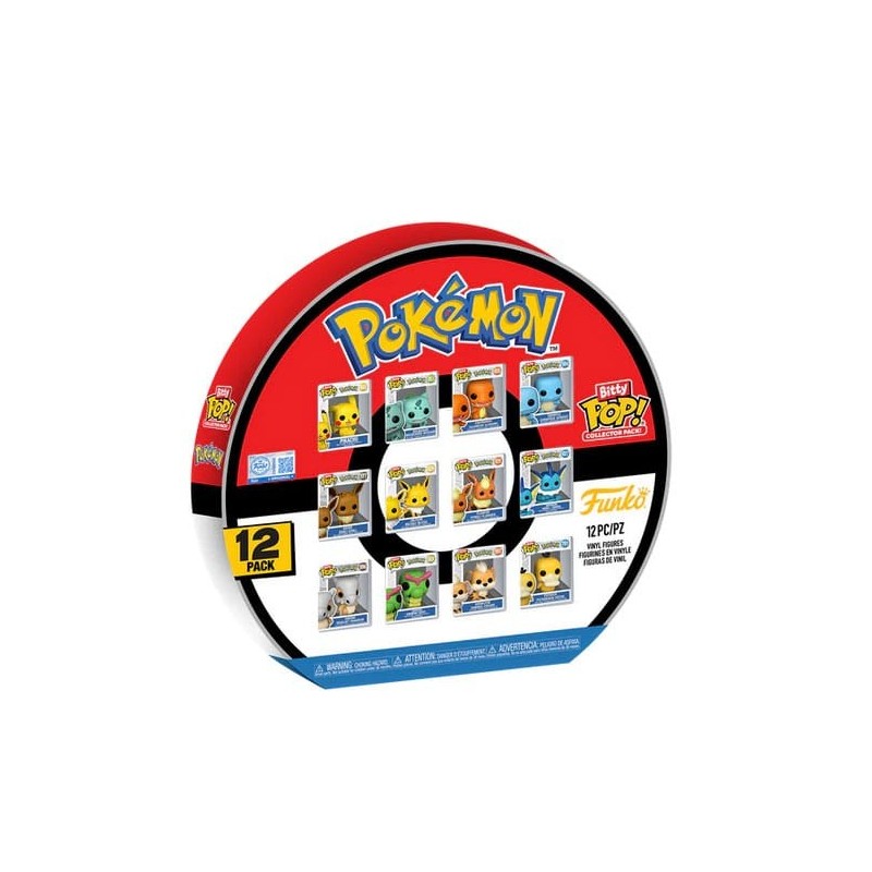 Pokémon - Collector Pack 12 figurines Pokémon Bitty POP! 2,5 cm