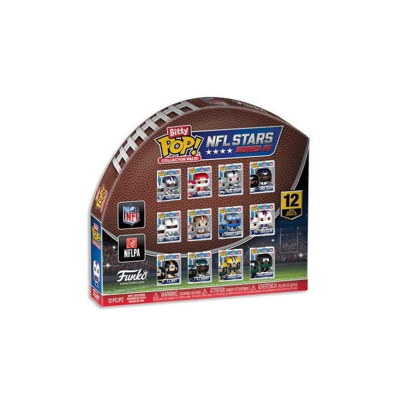 NFL - Bitty POP! Vinyl Figure Multipack 2,5 cm Display (12) NFL - Bitty POP! Vinyl Figure Multipack 2,5 cm Display (12)