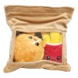 Other - Yummis Together Plush Figures 2 Pack Burger & Fries in Take Away Bag 21 cm