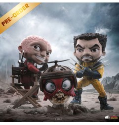 Marvel - Deadpool & Wolverine Mini Co. PVC Figure Deadpool and Wolverine set Unmasked 14 cm