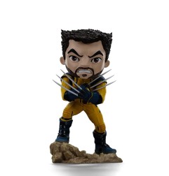 Marvel - Set Figurines Mini Co. Deadpool et Wolverine Unmasked 14 cm