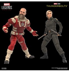 Thunderbolts Marvel Legends - Pack 2 figurines Yelena Belova & Red Guardian 15 cm