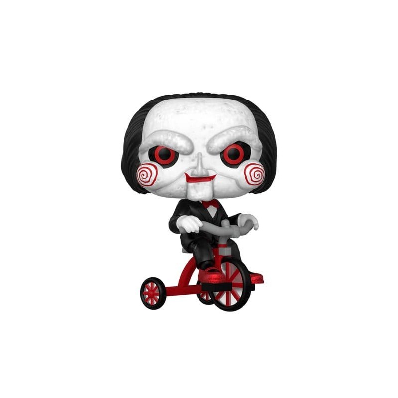 Saw - Figurine POP! Plus Billy sur son Tricycle Exclusive Edition 9 cm