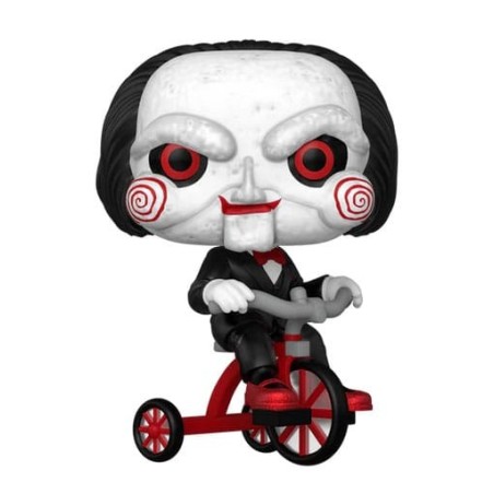 Saw - Figurine POP! Plus Billy sur son Tricycle Exclusive Edition 9 cm