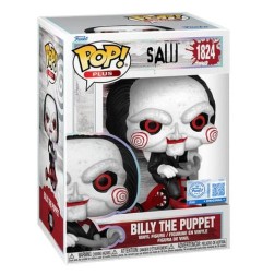 Saw - Figurine POP! Plus Billy sur son Tricycle Exclusive Edition 9 cm