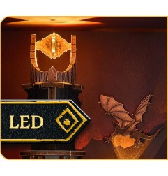 Le Seigneur des anneaux - Maquette Book Nook Tiny Adventures Barad-Dûr 23 cm