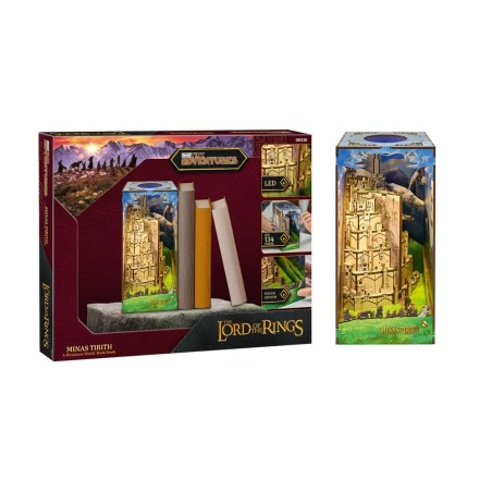 Le Seigneur des anneaux - Maquette Book Nook Tiny Adventures Minas Tirith 23 cm