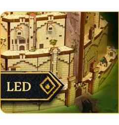 Le Seigneur des anneaux - Maquette Book Nook Tiny Adventures Minas Tirith 23 cm