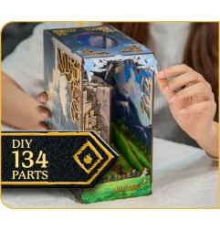 Le Seigneur des anneaux - Maquette Book Nook Tiny Adventures Minas Tirith 23 cm