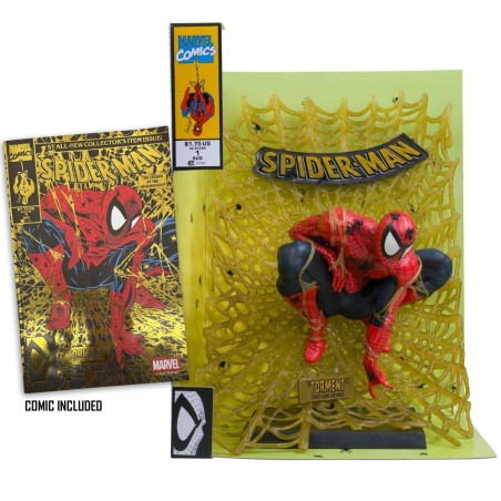 Marvel - Collection PVC Statue 1/6 Spider-Man (Spider-Man N° 1) (Gold Edition) (Gold Label) 15 cm