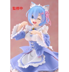 Re:Zero - Starting Life in Another World Coreful PVC Statue Rem Cat Maid Ver. Renewal 18 cm