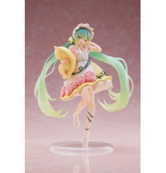 Hatsune Miku - Statuette Hatsune Miku Wonderland Figure Sleeping Beauty Reissue 18 cm
