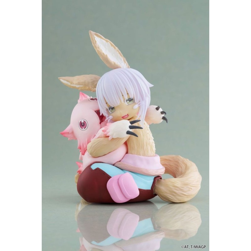 Made in Abyss - : The Golden City of the Scorching Sun PVC Statue Desktop Cute Figure Nanachi & Mitty Reissue 13 cm