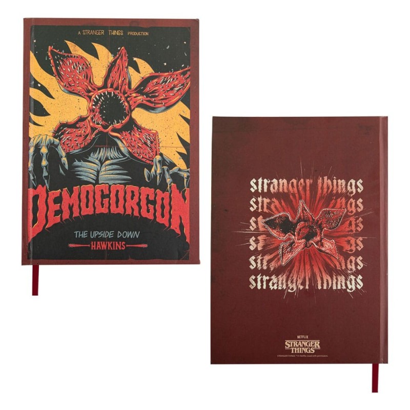 Stranger Things - Carnet Demogorgon Stranger Things - Carnet Demogorgon