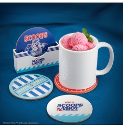 Stranger Things - Pack 4 sous-verres Stranger Things