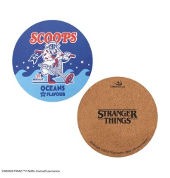 Stranger Things - Scoops Ahoy Coaster 4-Pack