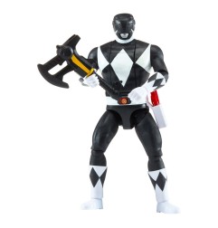 Power Rangers - Mighty Morphin  Action Figure Auto-Morphin Black Ranger 12 cm