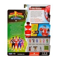 Power Rangers - Figurine Auto-Morphin Red Ranger 12 cm