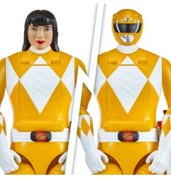 Power Rangers - Mighty Morphin  Action Figure Auto-Morphin Yellow Ranger 12 cm