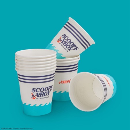 Stranger Things - Set of 24 Paper Cups Scoops Ahoy