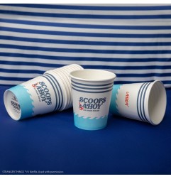 Stranger Things - Ensemble de 24 gobelets en papier Scoops Ahoy