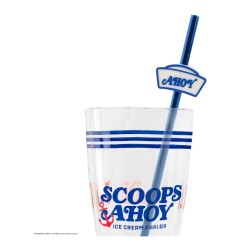 Stranger Things - Milkshake Glass Set Scoops Ahoy