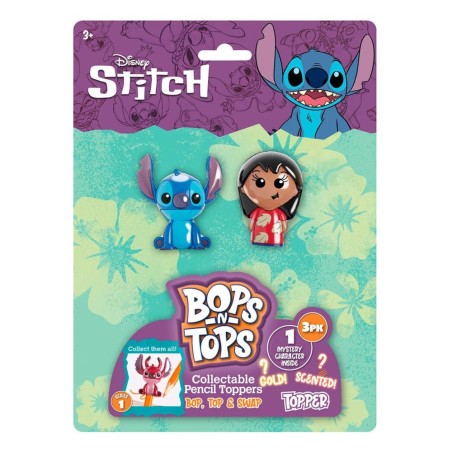 Lilo & Stitch - Pack de 3 figurines Lilo & Stitch pour stylos