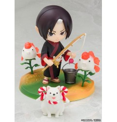 Hoozuki no Reitetsu - Statuette Hakotoniwa Hozuki & Shiro 11 cm