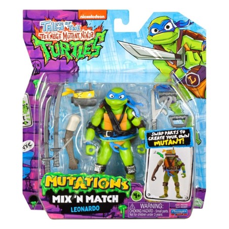 Tales of the Teenage Mutant Ninja Turtles : Légendes des Tortues Ninja - Figurine Mix 'n Match Leonardo 12 cm